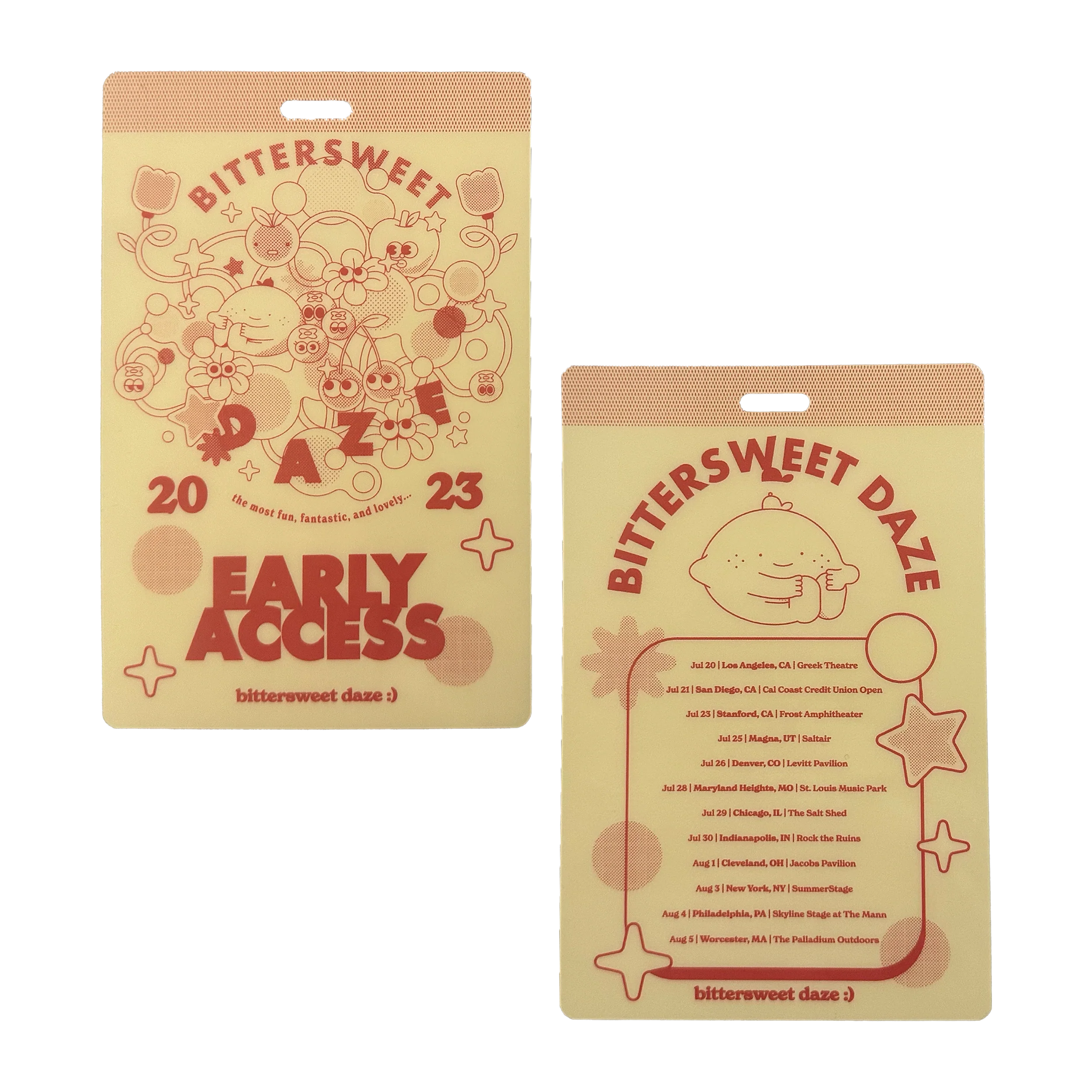 Bittersweet Daze Tour Laminate