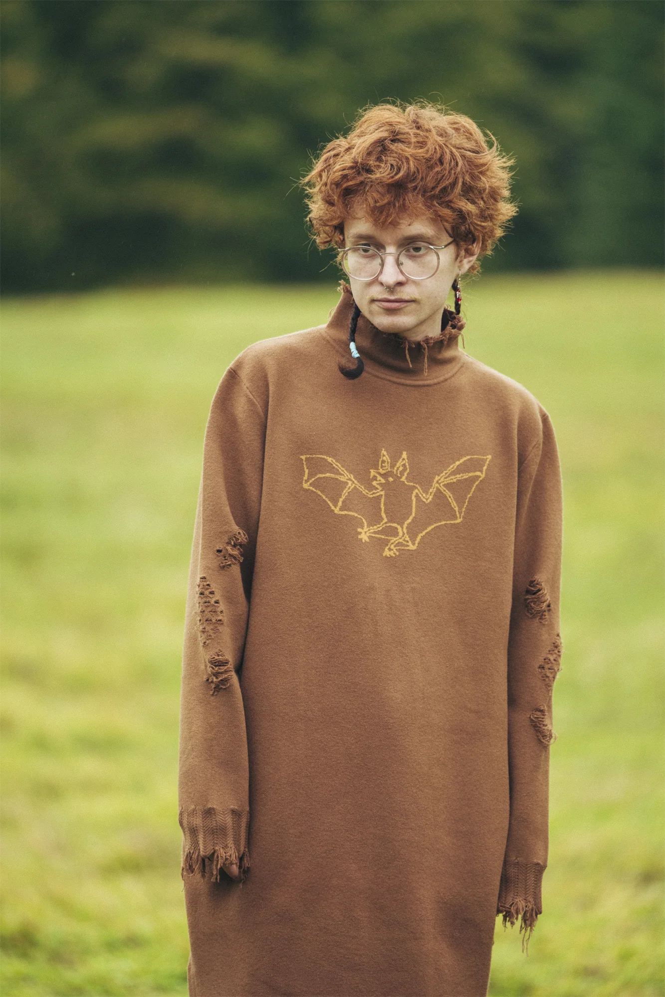 Knit Bat Dress - Image 5