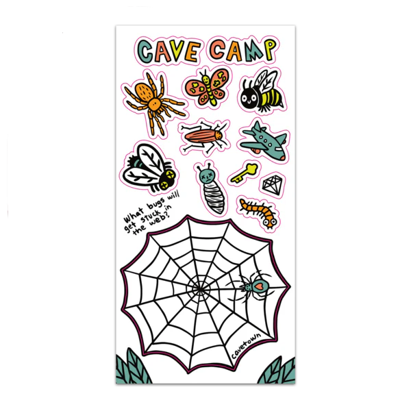 Mr. Spider's Web Sticker Sheet